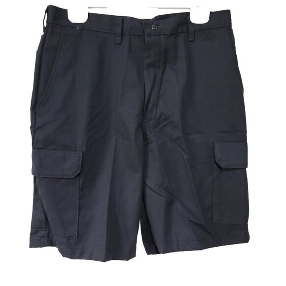 Red Kap Shorts 34" x 10" NWT Mens Black Cargo 6 Pockets Stain Resistant - Picture 2 of 4